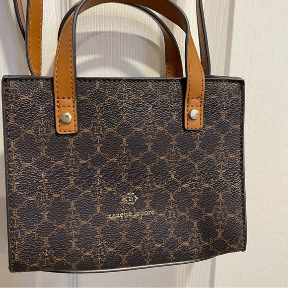 Nanette Lepore Crossbody Mini Square Bag with Top Handles - Picture 2 of 16